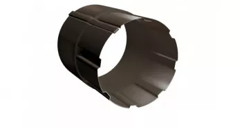Соединитель труб Grand Line ПУ 125 90 RR 32 темно-коричневый Металл