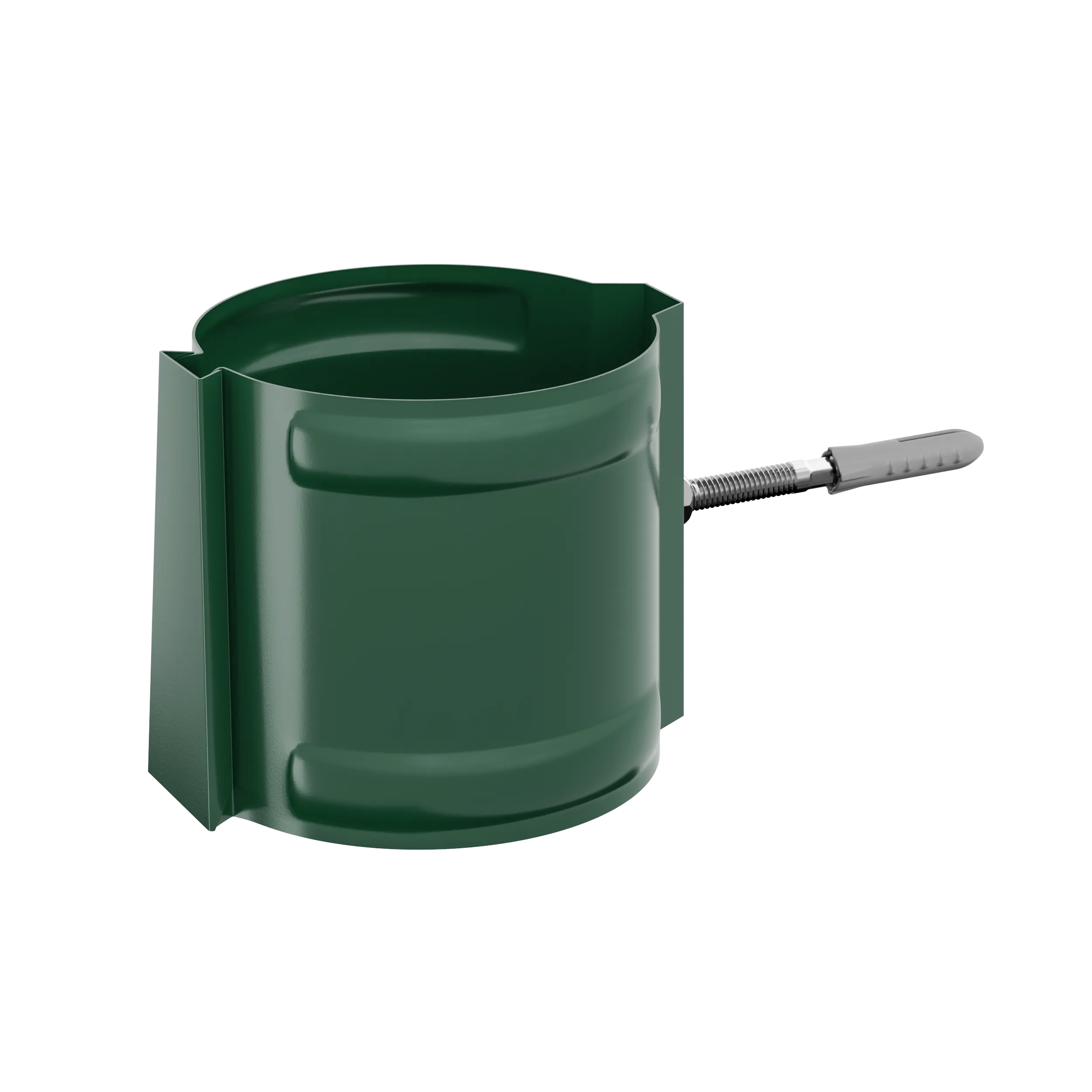 Держатель трубы D150 (саморез 10х160мм) Stynergy RAL 6005