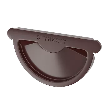 Заглушка желоба Stynergy D200 RAL 8017