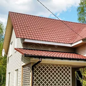 Металлочерепица Stynergy Rooftop бархат 0,5 RAL 7024
